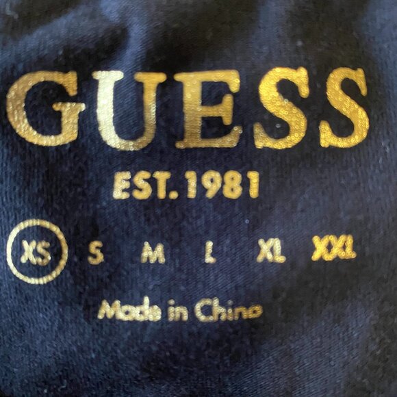Guess Tee with Glitter Logo - Picture 2 of 4